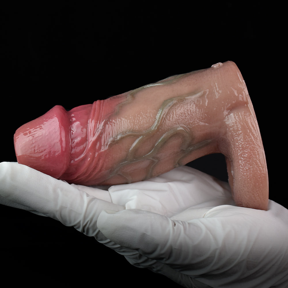 Funda texturizada realista para el pene: potencia el placer masculino con pasión duradera