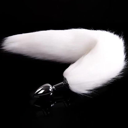 Kit de bondage con tapón anal extraíble de zorro – Juguetes sexuales eróticos de acero inoxidable con sujeción extrema