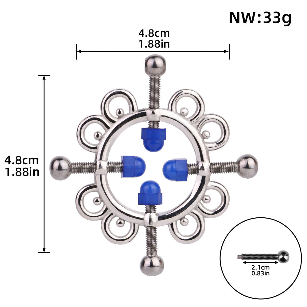 Vierpunkt-Nippelklemmen – Das ultimative BDSM-Sensory-Spielzeug