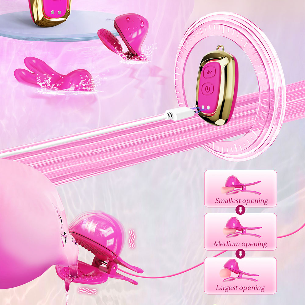 Pinzas vibratorias para pezones controladas por aplicación: una revolución sensual para el juego BDSM y la exploración del bondage