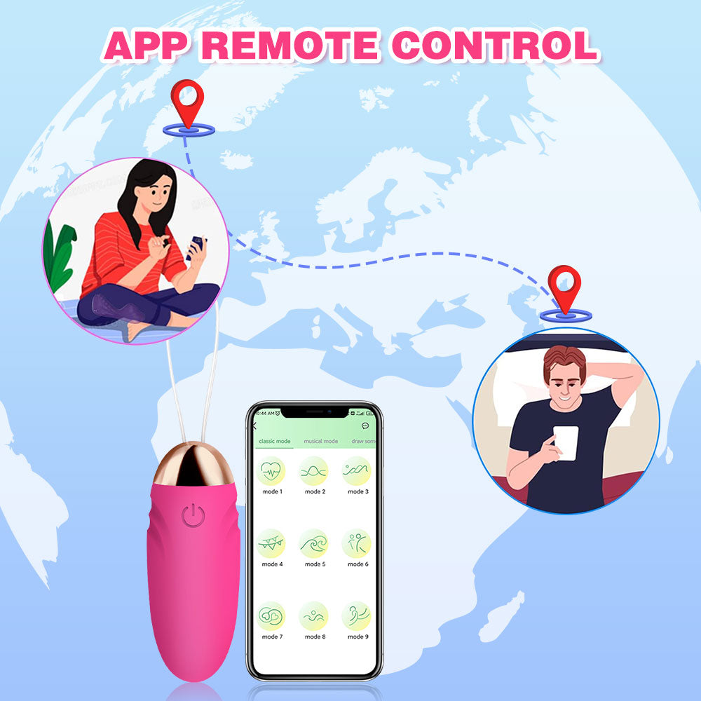 Strap On Bullet Vibrator - Insertable Remote-Controlled Sex Toys