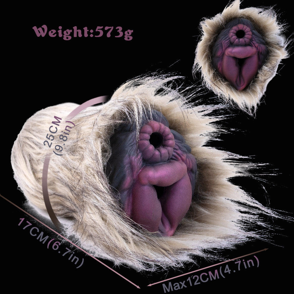 Hyena Bionic Pocket Pussy – Zweikanal-Sexspielzeug aus Flüssigsilikon