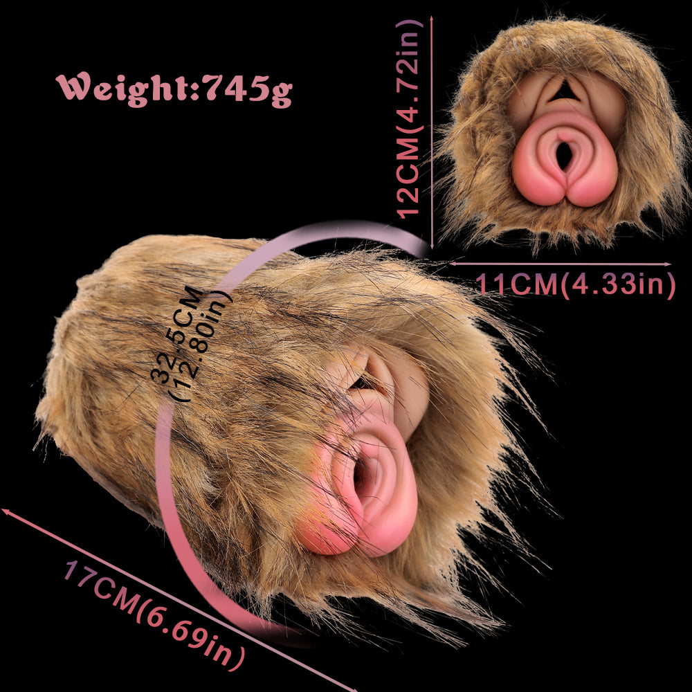 Beast Fur Pocket Pussy – Wild Charm Männlicher Masturbator 