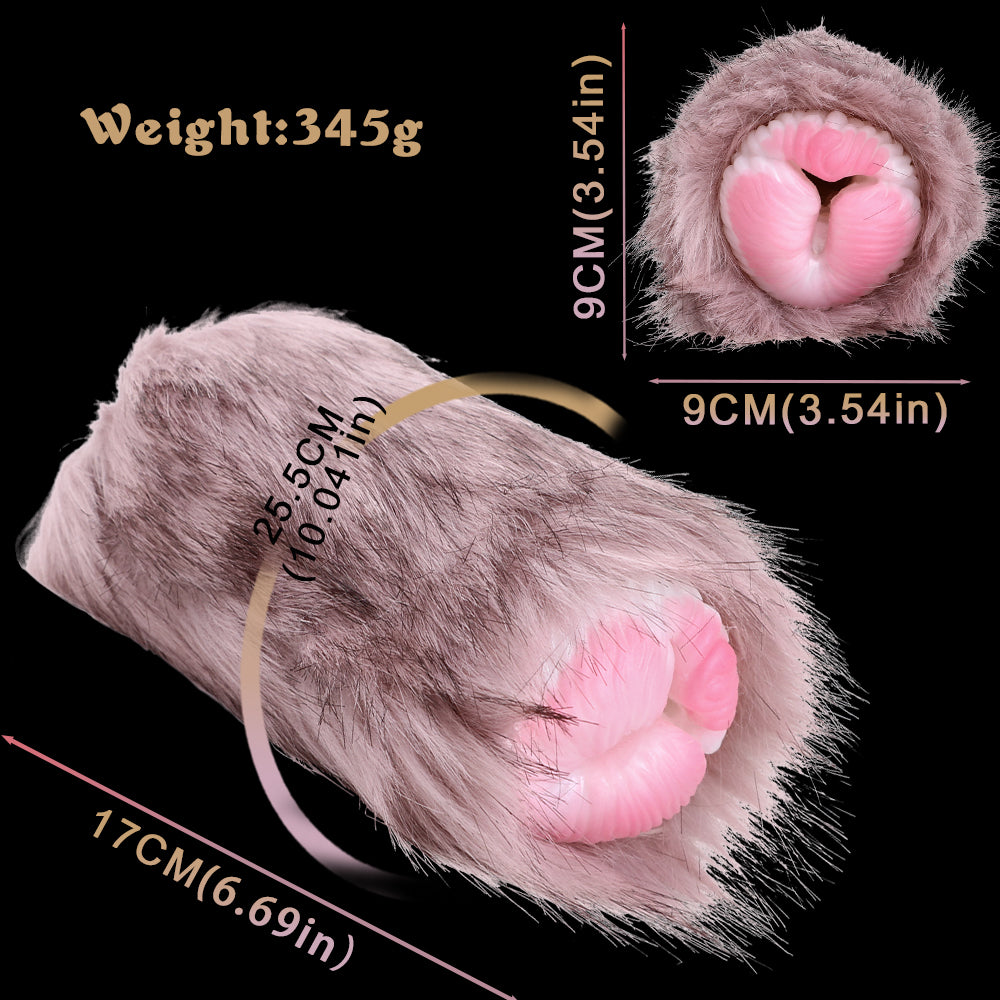 Little Furry Dog Pocket Pussy – Weiches und sanftes Masturbations-Sexspielzeug