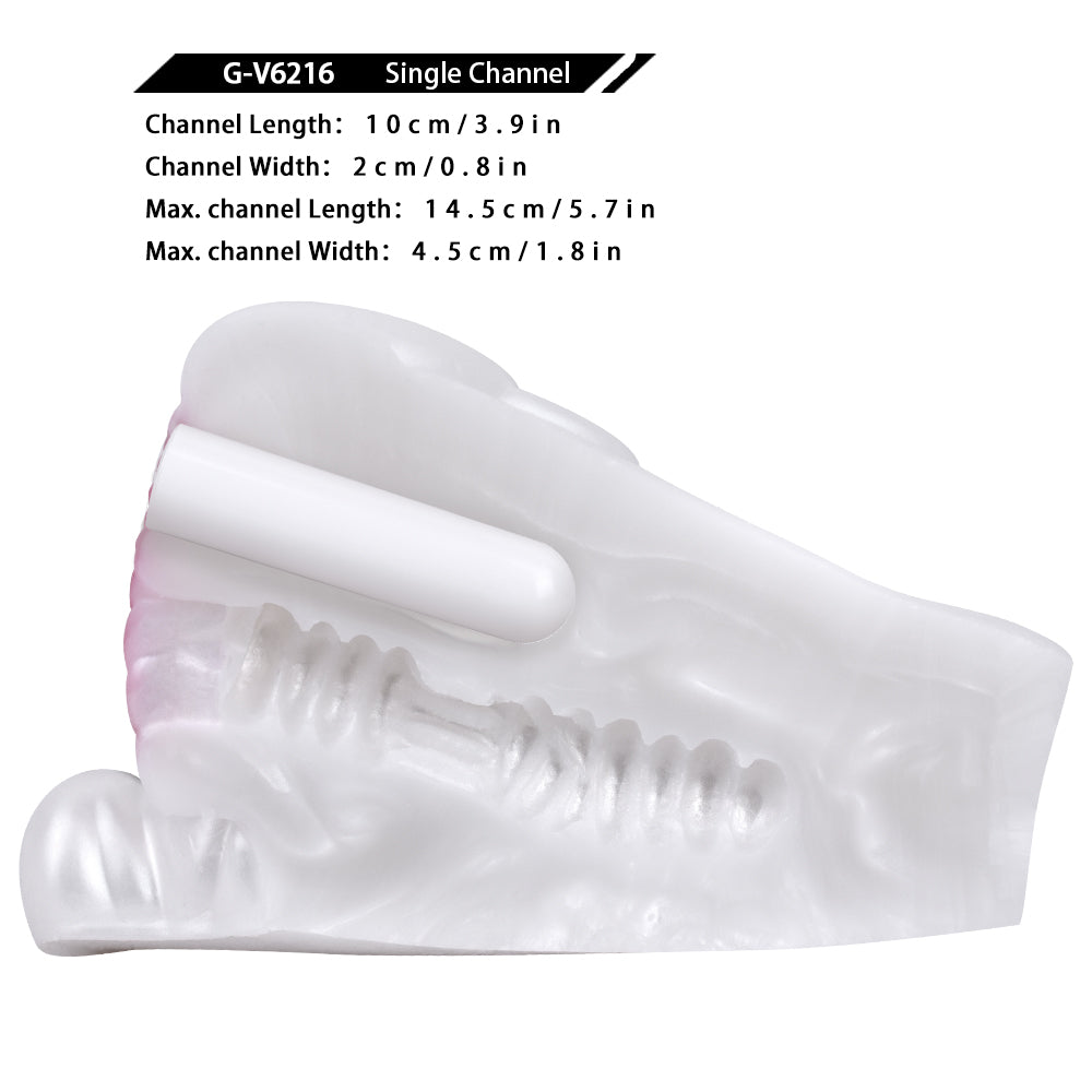 White Pig Bionic Pocket Pussy – Sexspielzeug mit Zweikanal-Vibration