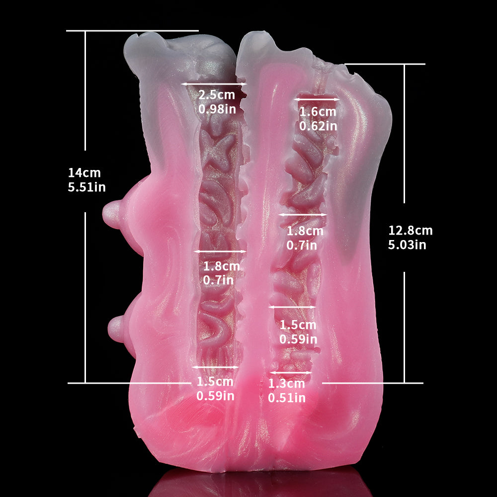 Wolf Girl Pocket Pussy – Fantasie-Masturbatoren aus Silikon für Männer, Sexspielzeug für Männer
