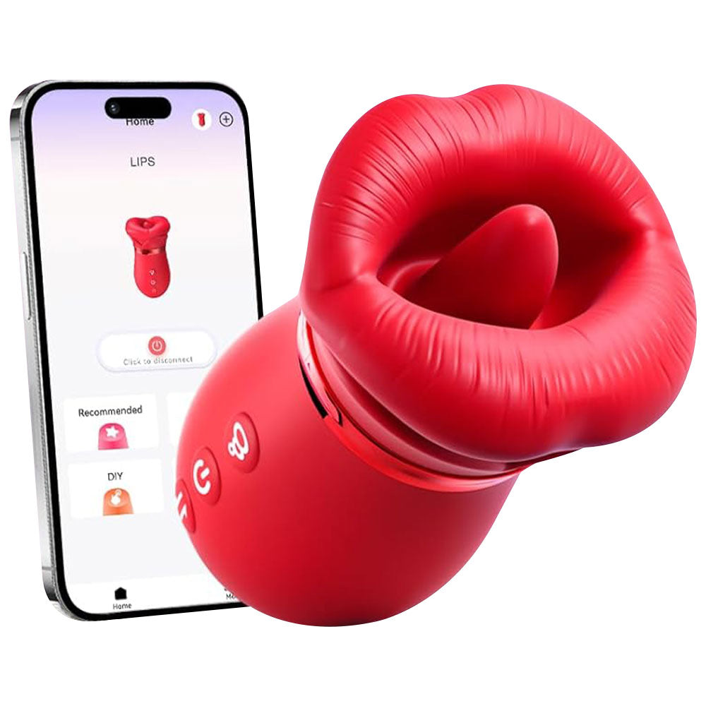 Zungenlutscher-Klitorisvibrator – Realistisches Oralsexspielzeug für Männer und Frauen