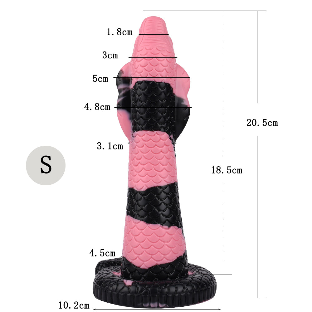 Dragon Fantasy Dildos – Bunter Analplug aus Silikon Beast Sex Wellness