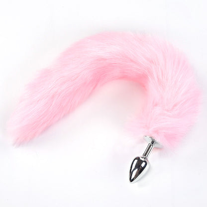 Kit de bondage con tapón anal extraíble de zorro – Juguetes sexuales eróticos de acero inoxidable con sujeción extrema