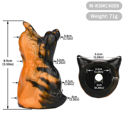 Wild Temptation Wolf Head Ball Gag –  LustBond Fantasy Restraint BDSM Sex Toys