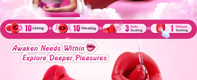 Zungenleck-Bullet-Vibrator – Lippenvibrator-Sexspielzeug für Männer und Frauen!